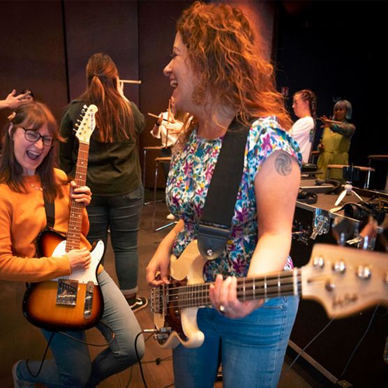 Musicworks – Event-Partner der Stadthalle Mülheim für Teambuidling und Teamevents 