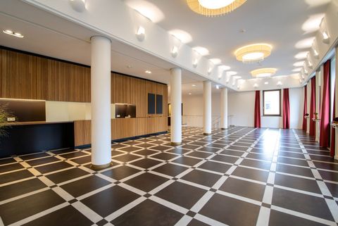 Foyer am Kammermusiksaal der Stadthalle Mülheim