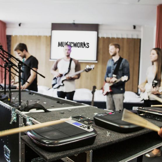 Musicworks – Event-Partner der Stadthalle Mülheim für Teambuidling und Teamevents 