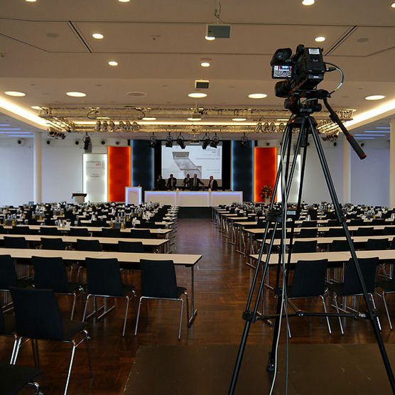 Streaming Event im Festsaal der Stadthalle Mülheim